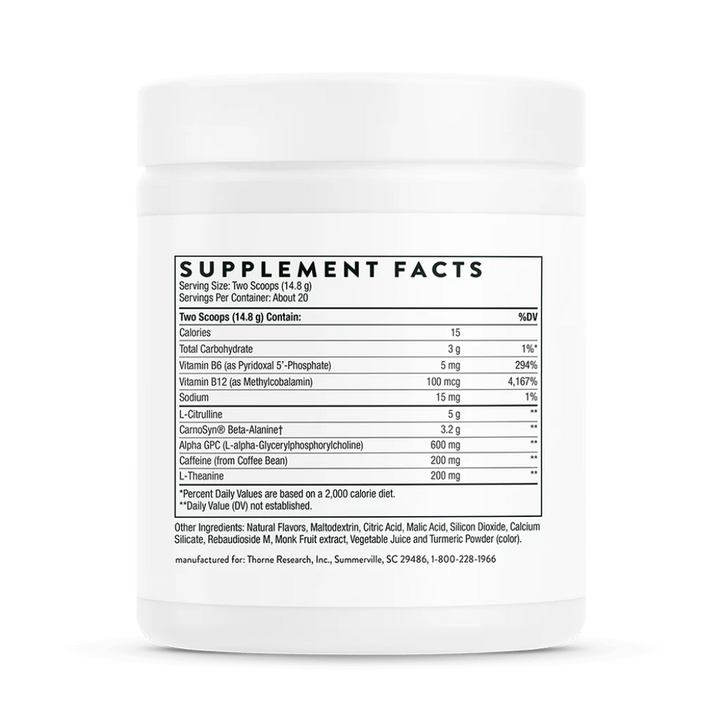 Advanced Pre-Workout, Rainbow Sherbet Flavor