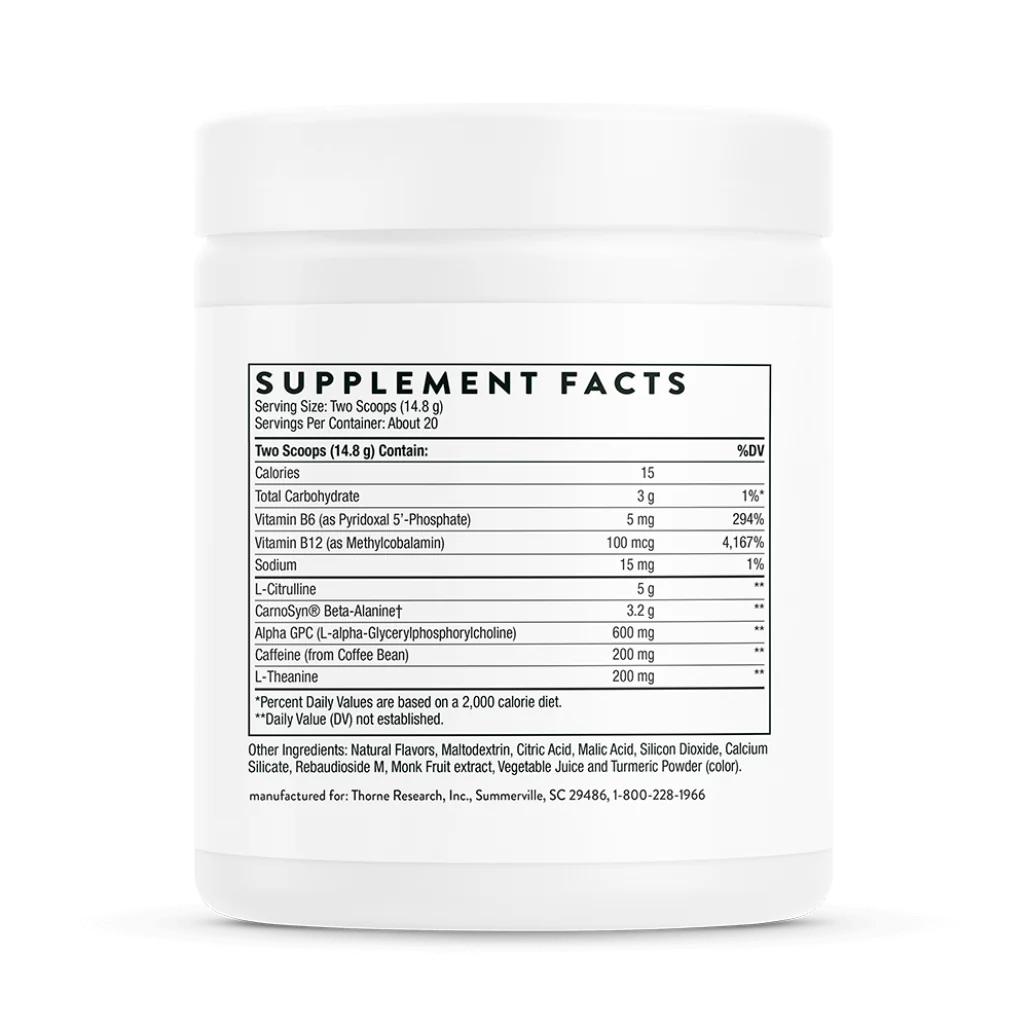 Advanced Pre-Workout, Rainbow Sherbet Flavor