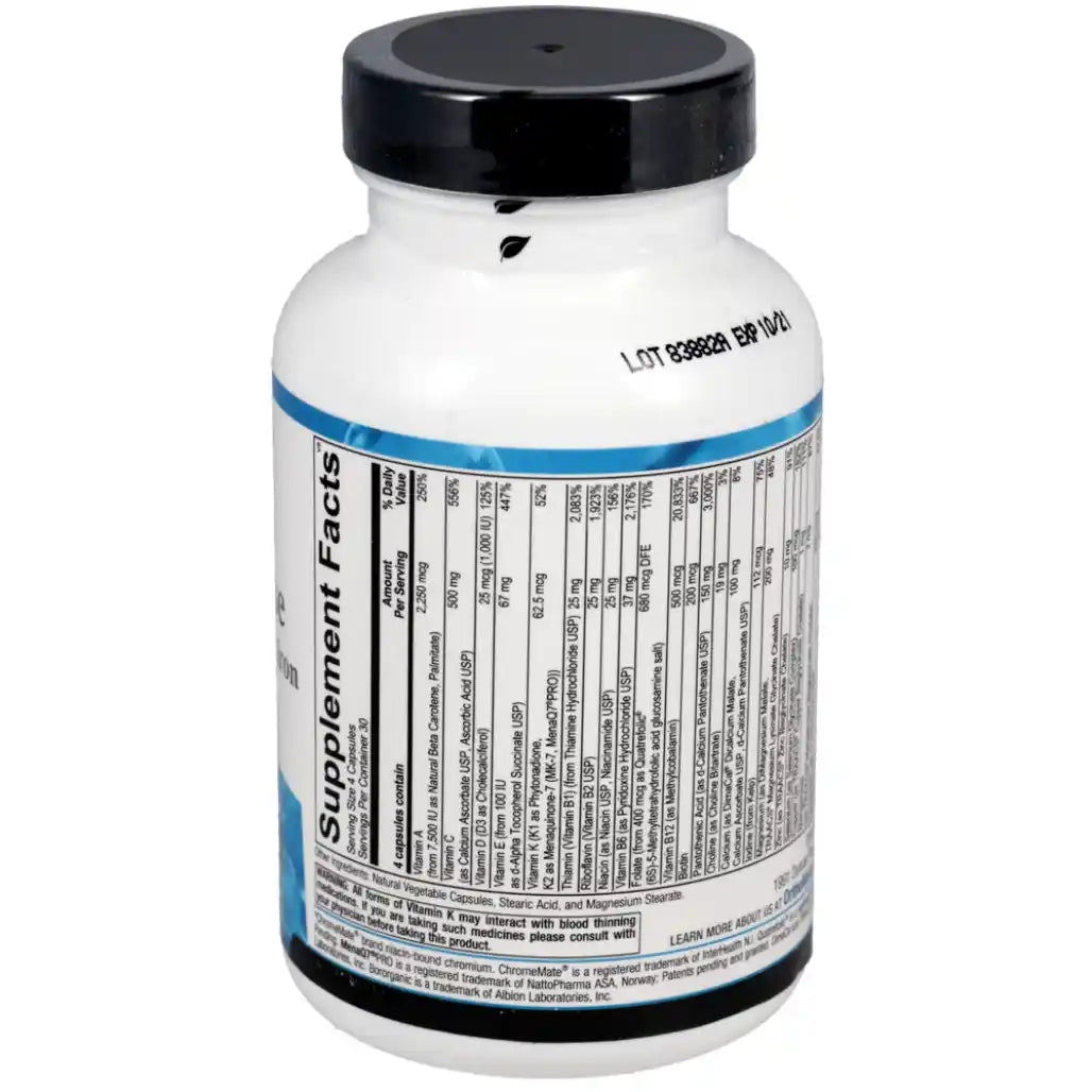 Alpha Base Capsules without Iron