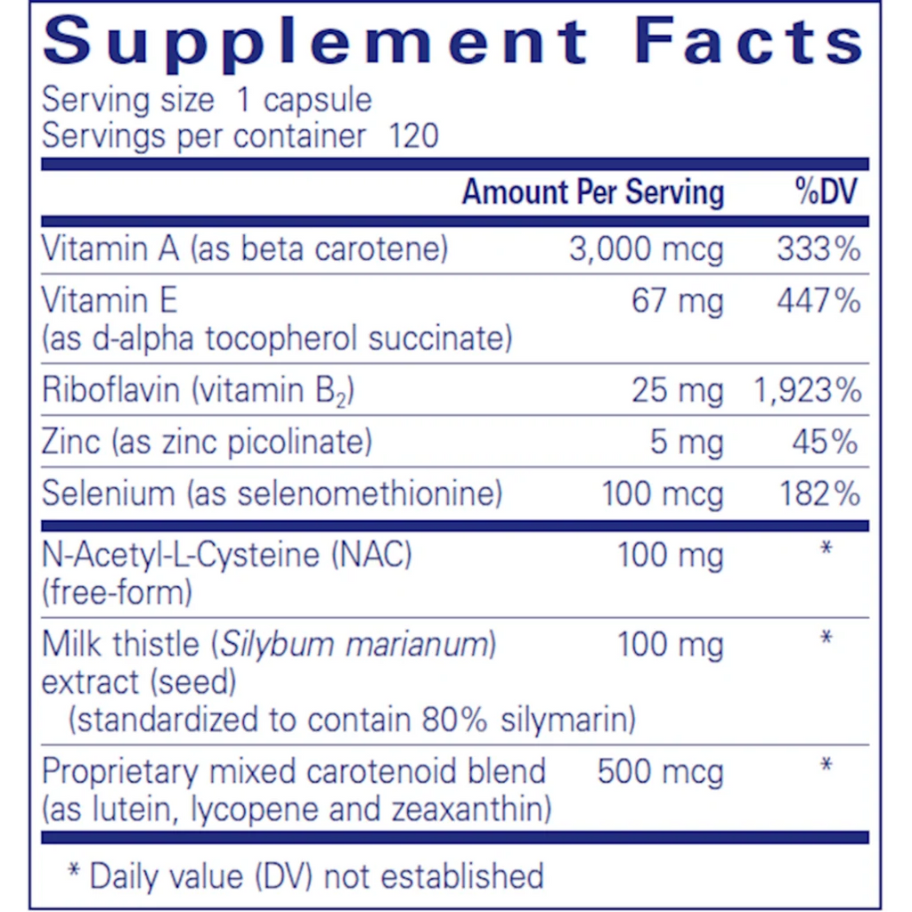 Antioxidant Formula