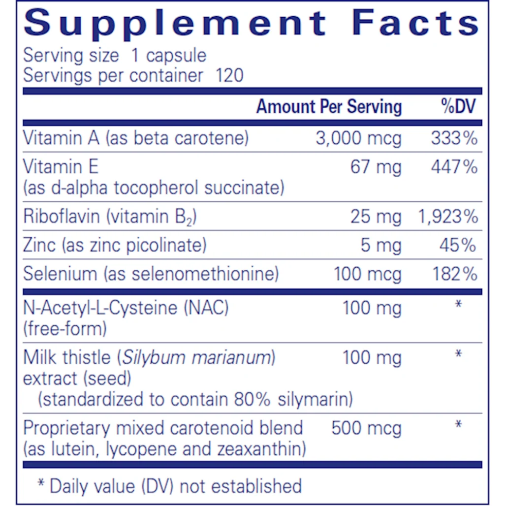 Antioxidant Formula