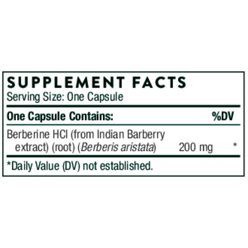Berberine 200mg (formerly Berbercap)