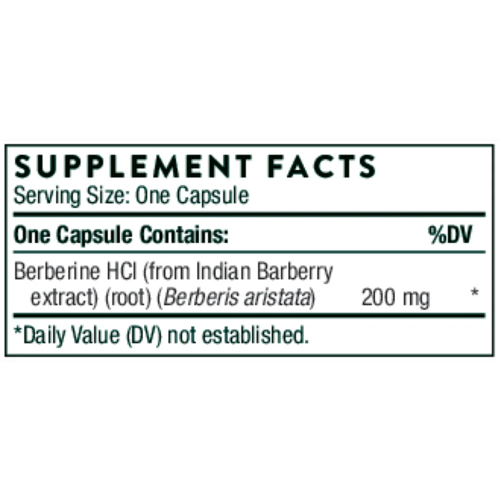Berberine 200mg (formerly Berbercap)