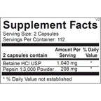 Betaine & Pepsin