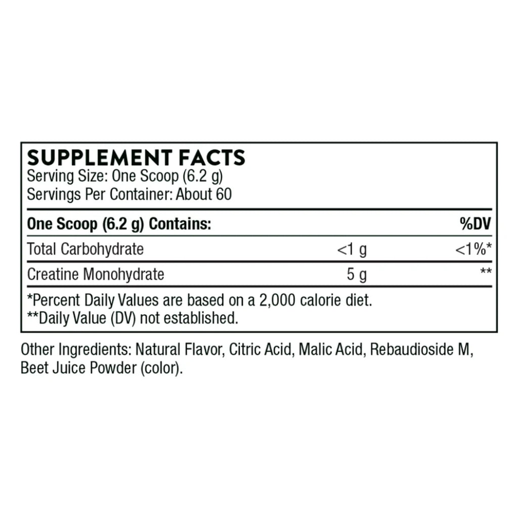Creatine (Strawberry Flavored)