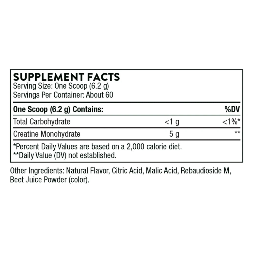 Creatine (Strawberry Flavored)