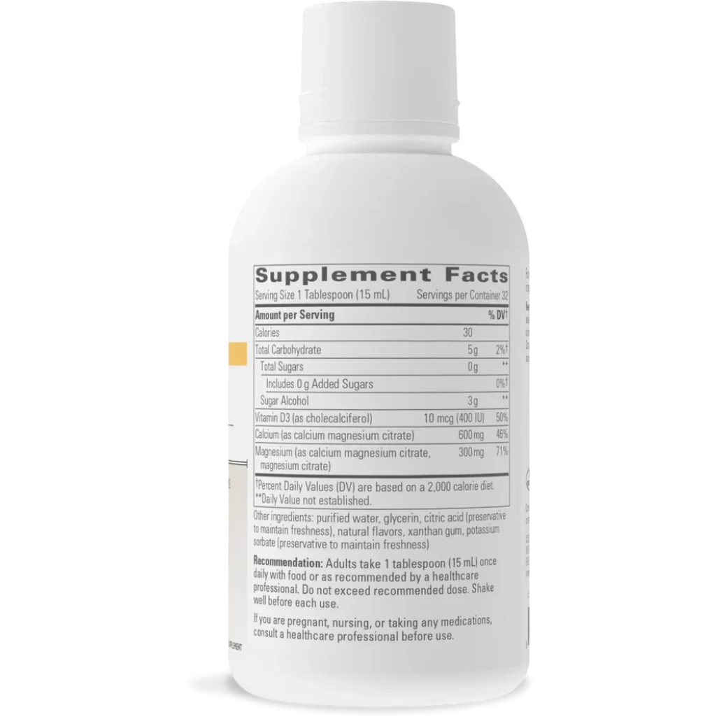 Liquid Calcium Magnesium Orange-Vanilla 2:1