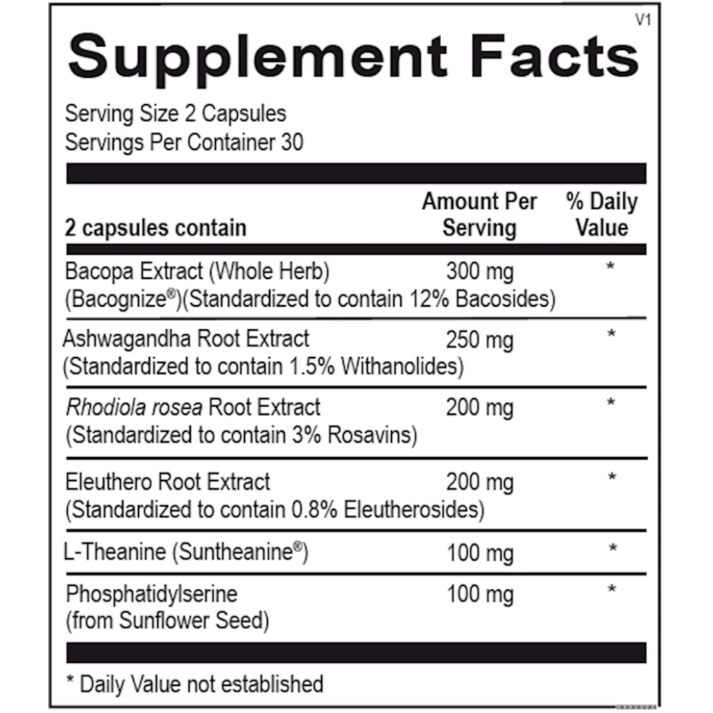 NuAdapt Stress Reduction Formula