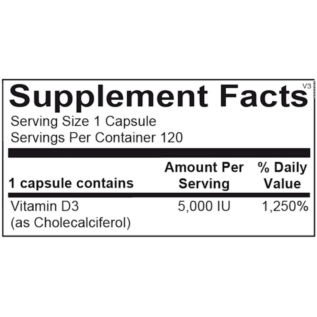 Vitamin D 5,000IU