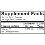 Vitamin D 5,000IU