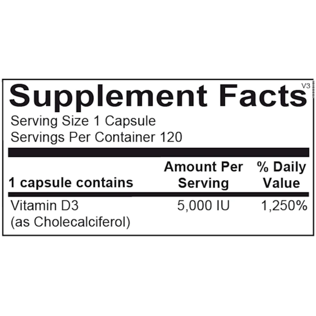 Vitamin D 5,000IU